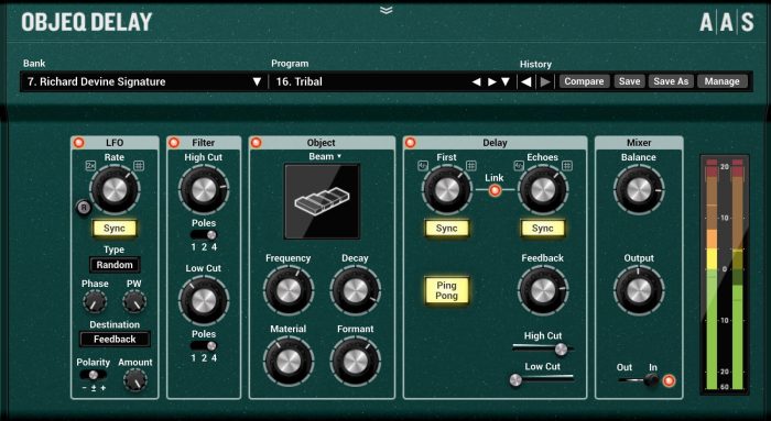 AAS Objeq Delay overview