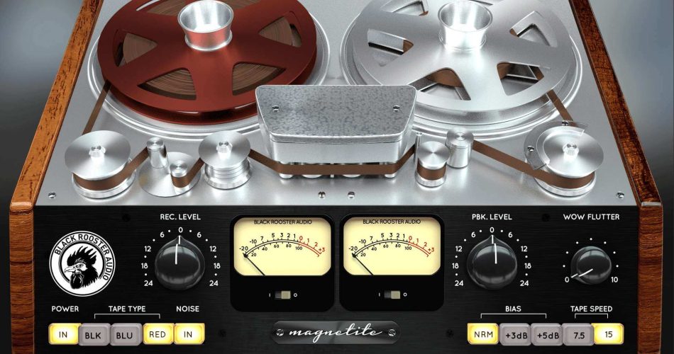 Magnetite tape emulation by Black Rooster Audio on sale for $19 USD