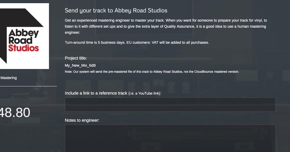CloudBounce Abbey Road Studios