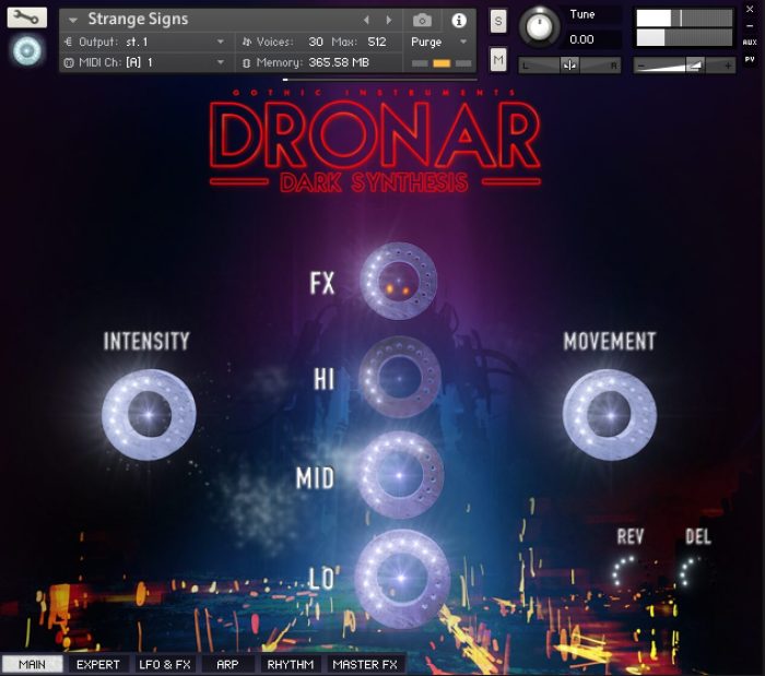 Gothic Instruments Dronar Dark Synthesis