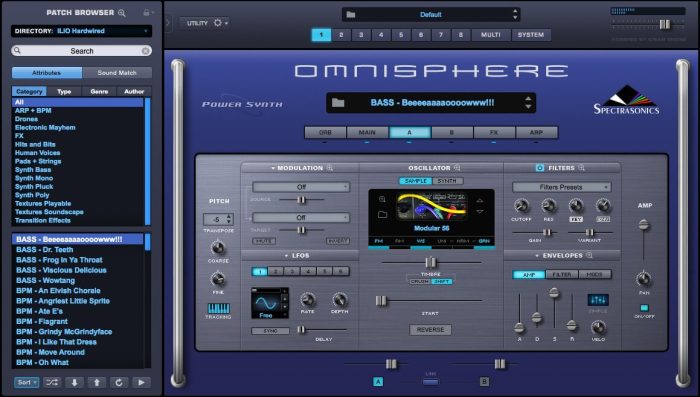 ILIO Hardwired for Omnisphere 2 screen 3