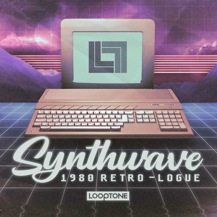 Looptone Synthwave 1980 Retro logue