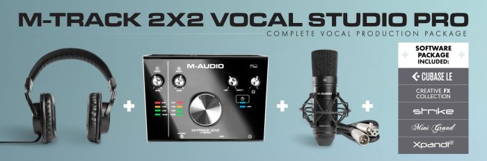 M Audio M Track 2X2 Vocal Studio Pro feat