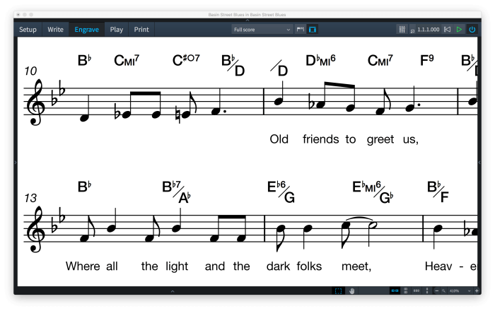 Steinberg Dorico chordSymbols