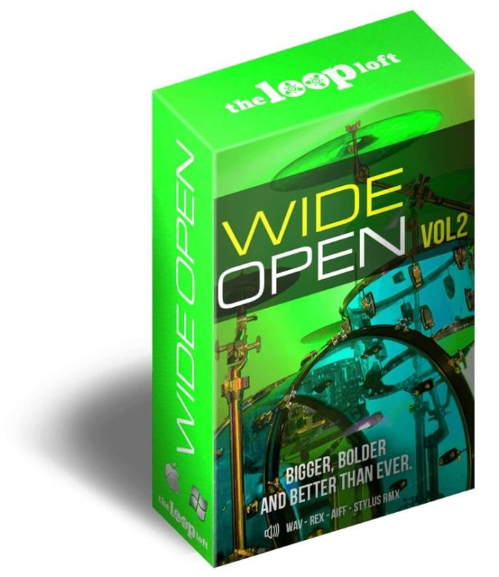 The Loop Loft Wide Open Drums Vol 2