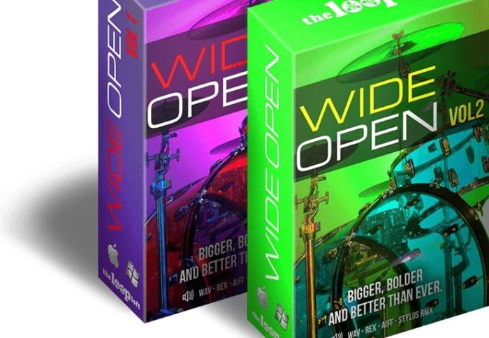 The Loop Loft Wide Open Drums Vol 2 feat