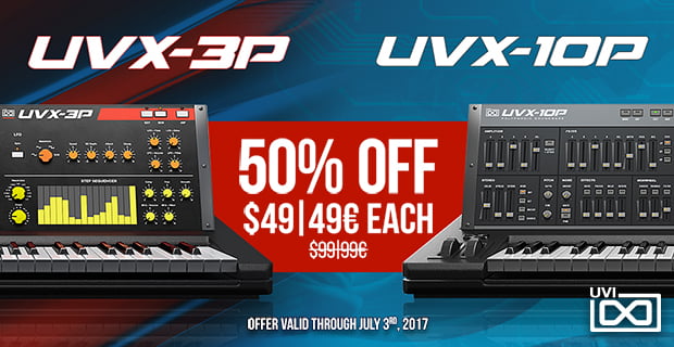 UVI UVX-3P & UVX-10P sale