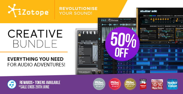 iZotope Creative Bundle sale