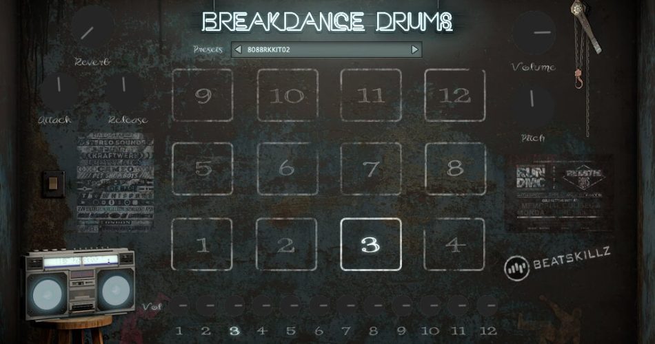 Beatskillz Breakdance Drums