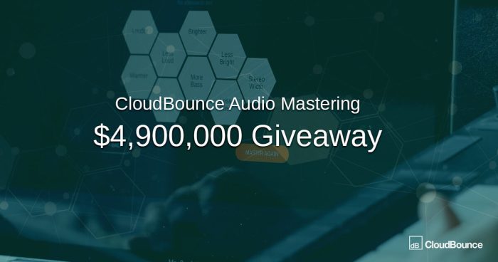 CloudBounce 1M giveaway