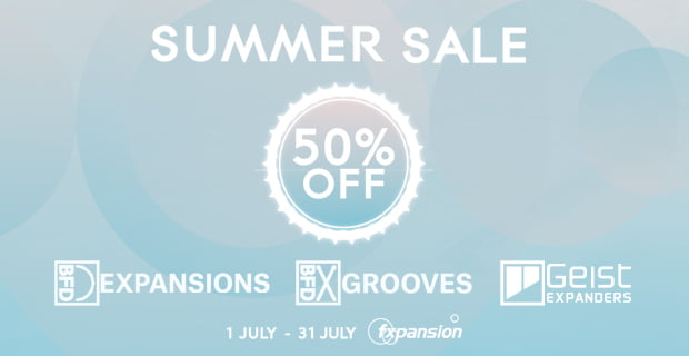 FXpansion Summer Sale Geist BFD