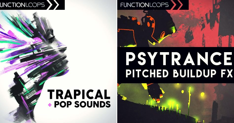Function Loops Trapical Pop Sounds & Psytrance Pitched Buildup FX