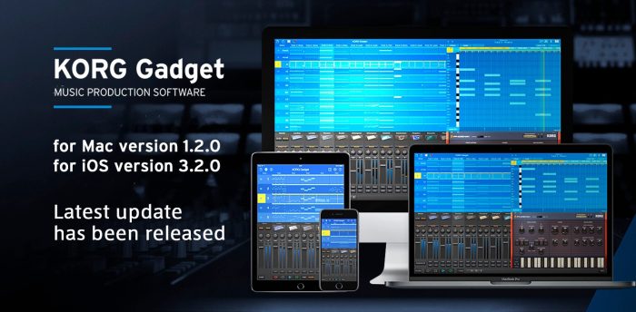 Korg Gadget update