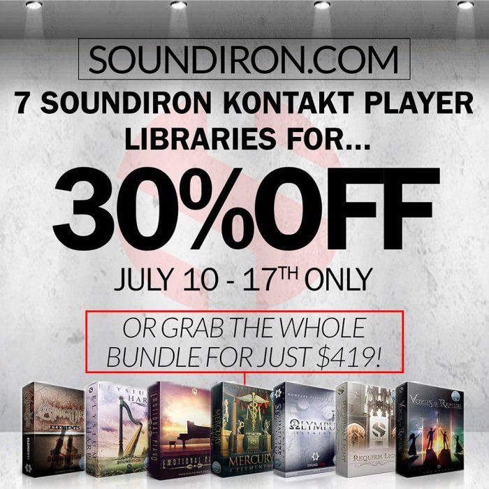 Soundiron Kontakt Player Summer Sale