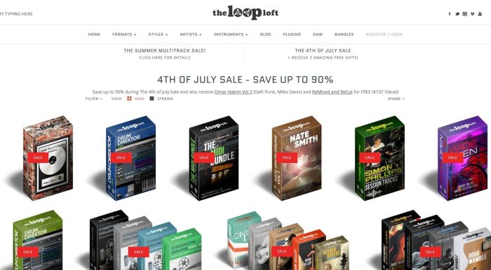 The Loop Loft 4th of July Sale