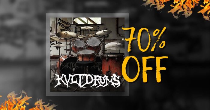 VST Buzz KVLT Drums 70% off