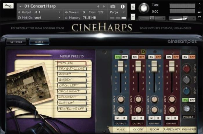 Cinesamples CineHarps