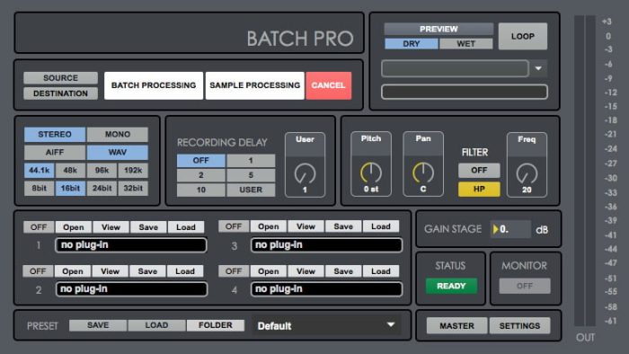 Digital Brain Instruments Batch Pro