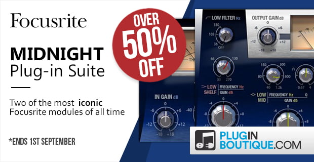 Focusrite Midnight Plug in Suite sale