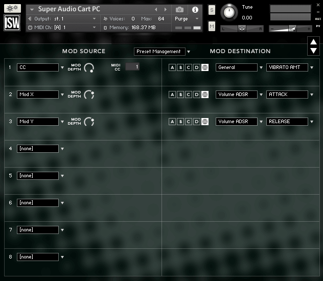 Impact Soundworks Super Audio Cart PC GUI mod