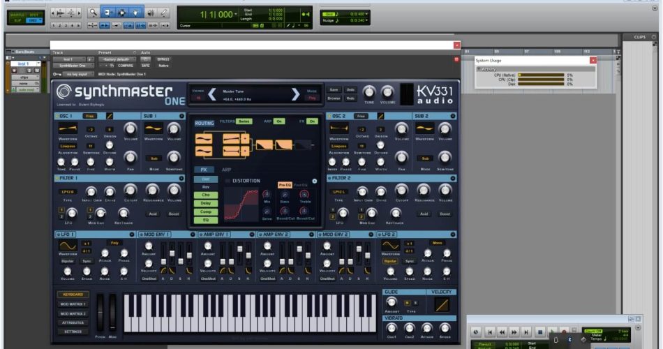 KV331 Audio SynthMaster One AAX Pro Tools