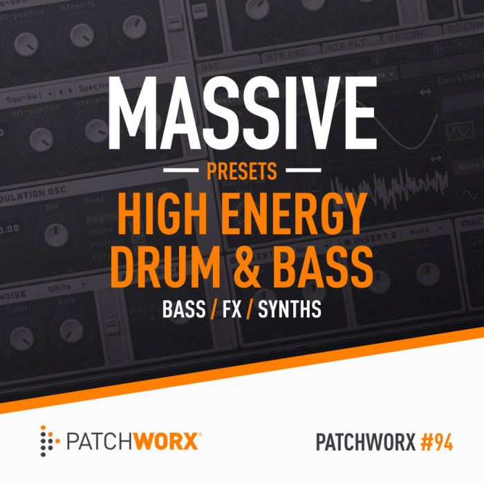 Loopmasters High Energy Drum & Bass Massive Patches