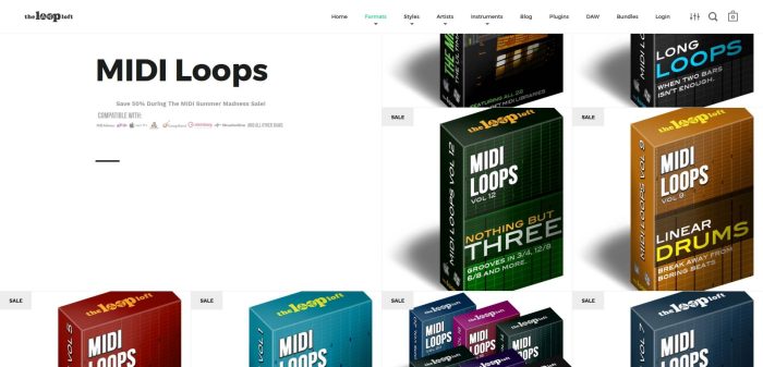 The Loop Loft MIDI Madness Sale packs