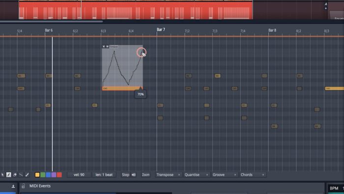 Tracktion Waveform MPE Editor