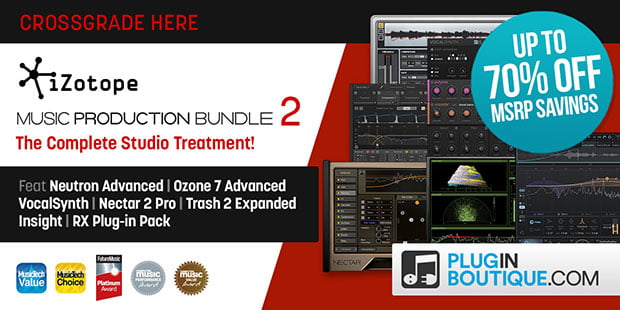 iZotope Music Production Bundle 2 sale