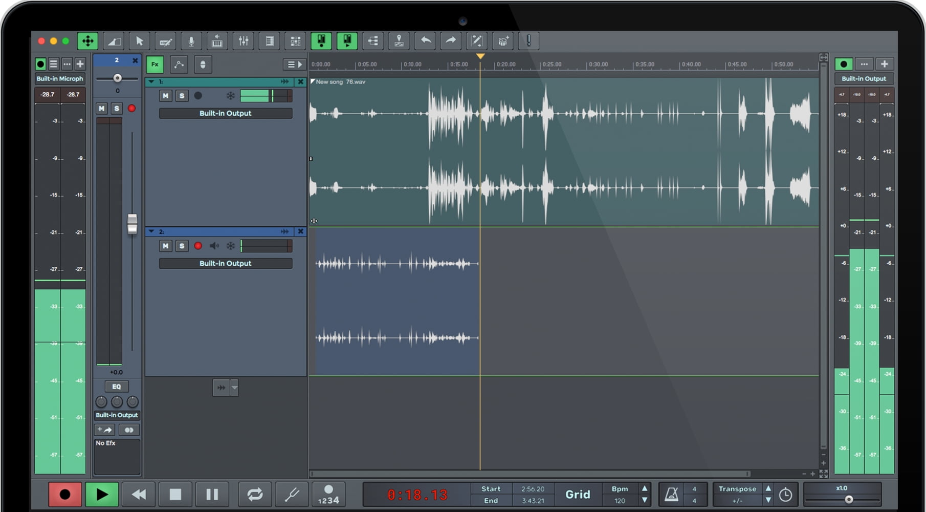 audiocapture with timestamp android stufdio