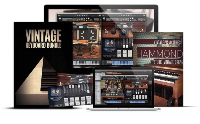 8Dio Hammond Vintage Organ & Keyboard Bundle