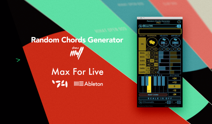 Audiomodern Random Chords Generator PRO feat