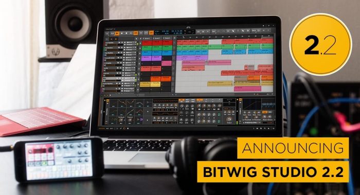 Bitwig Studio 2.2