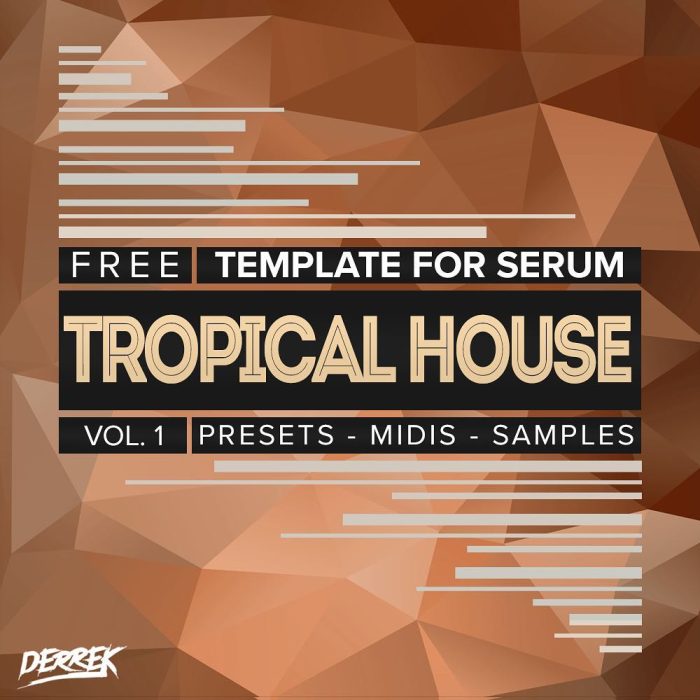 Derrek Free Tropical House Template for Serum