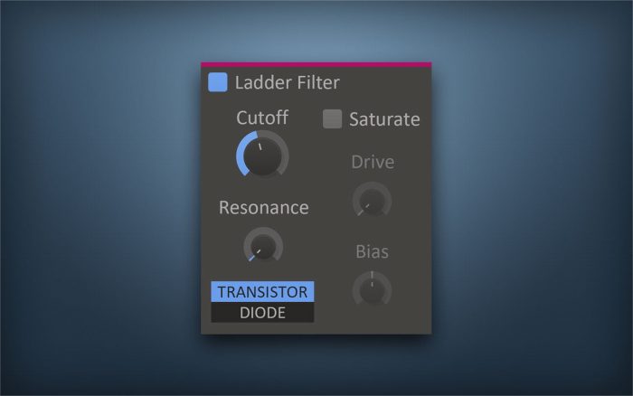 Kilohearts Ladder Filter