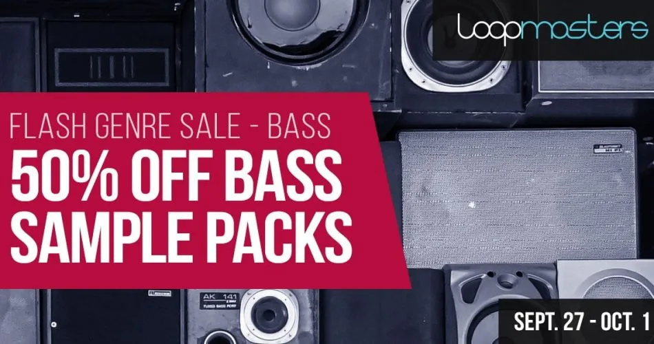 Loopmasters 50 OFF Bass Flash Sale