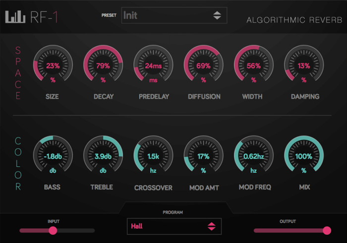 Numerical Audio RF 1 Reverb desktop