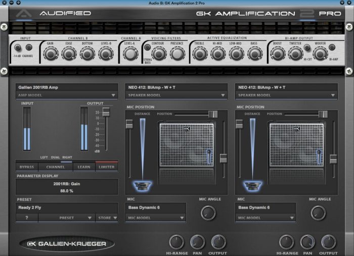 Audified GK Amplification 2