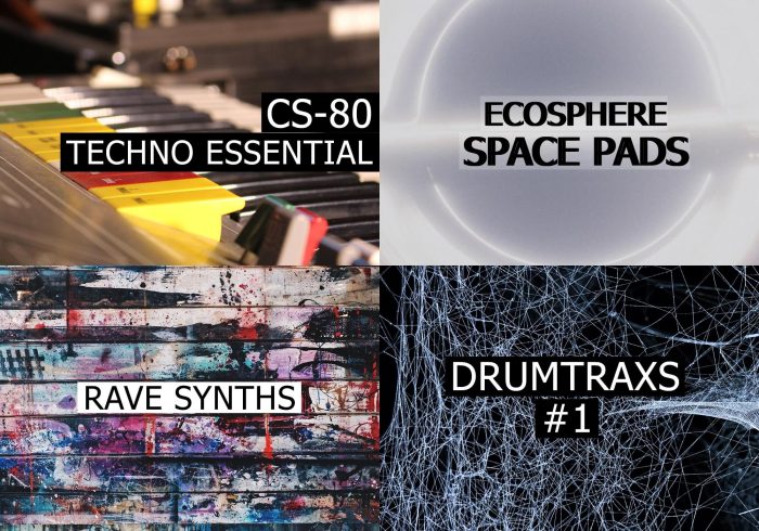 Audio Strasse CS 80 Techno Essential Rave Synths Ecosphere Drumtraxs