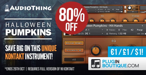 AudioThing Halloween Pumpkins 80 OFF