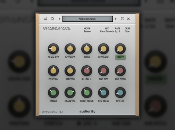 Audiority GrainSpace 1.2