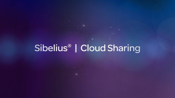 Avid Sibelius Cloud Sharing