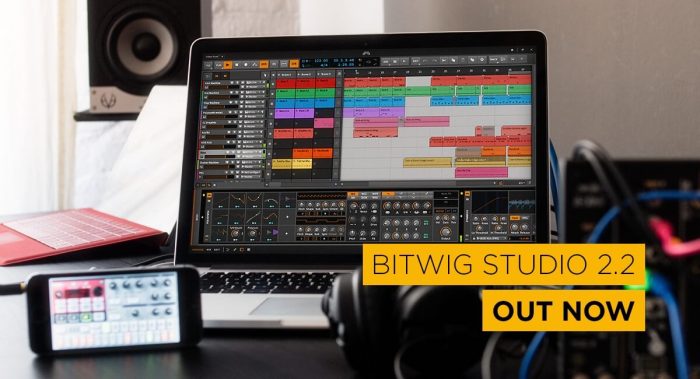 Bitwig Studio 2.2 out now