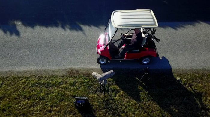 HISS and a ROAR Electric Golf Cart