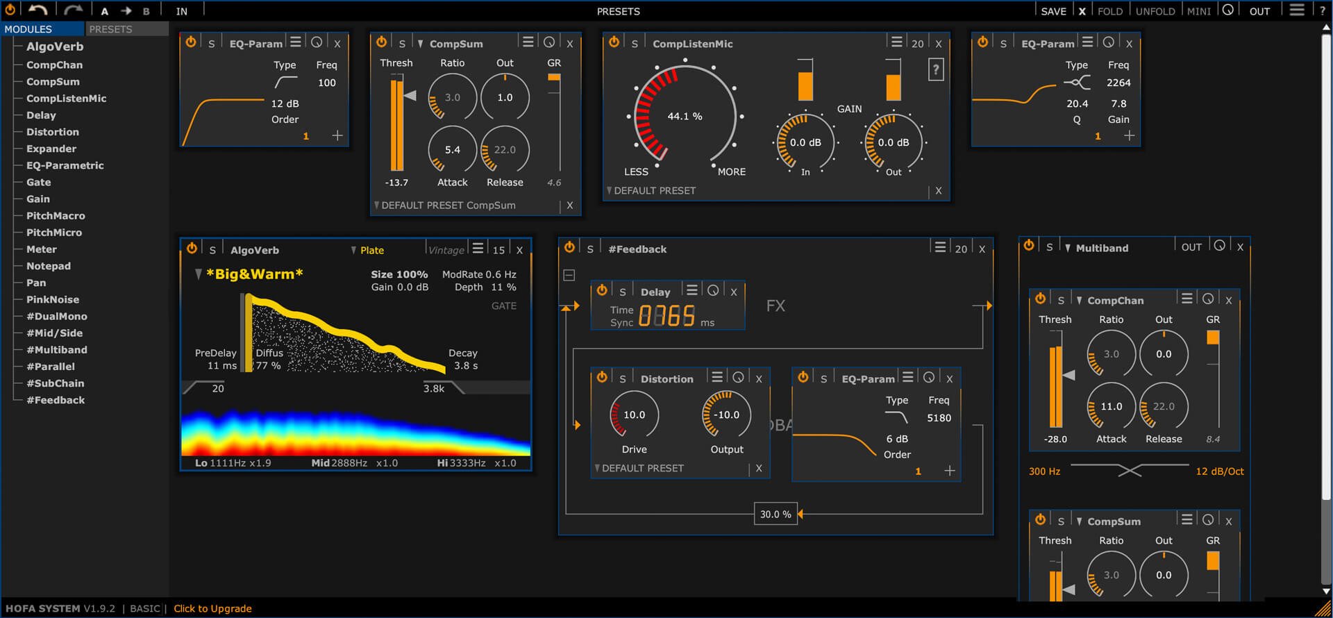 VST плагины сведение и мастеринг. HOFA IQ-limiter v1.0.13. Dual mono limiter VST. HOFA-Plugins - HOFA IQ-analyser.