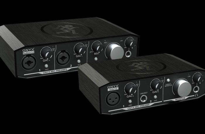 Mackie Onyx USB audio interfaces