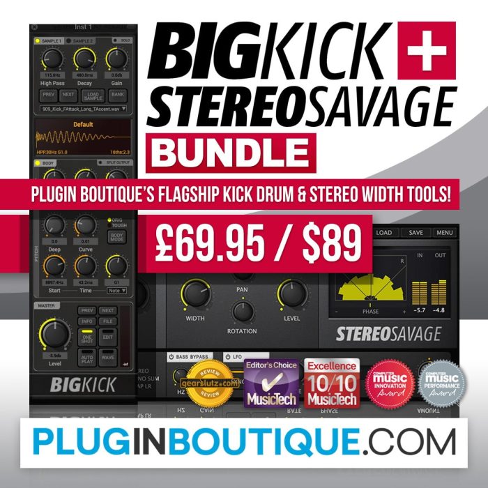 Plugin Boutique BigKick & StereoSavage Bundle