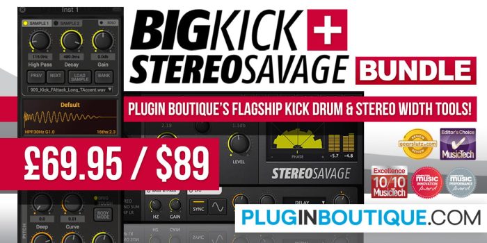 Plugin Boutique BigKick & StereoSavage Bundle feat