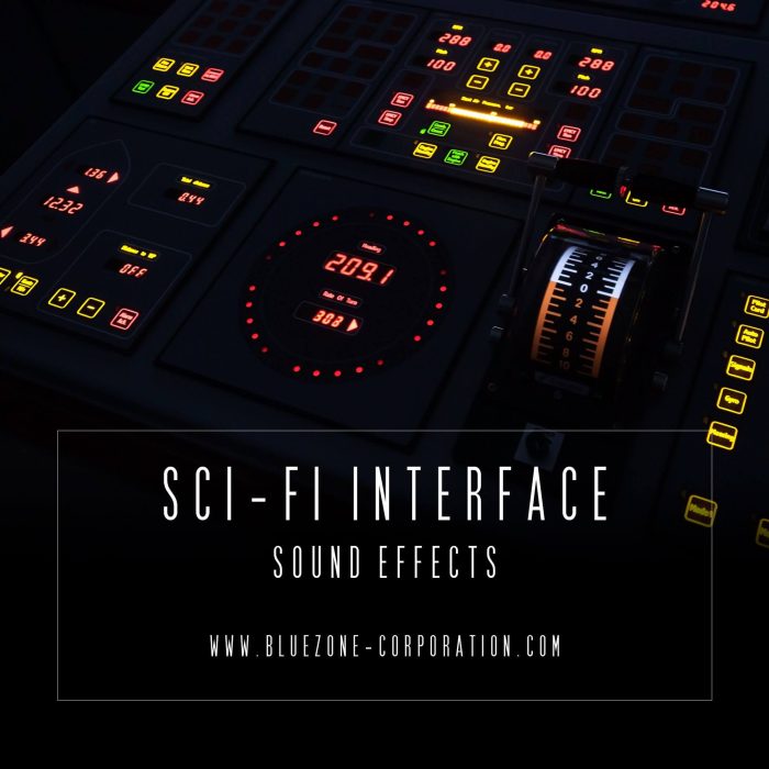 Sci Fi Interface Sound Effects by Bluezone Corporation