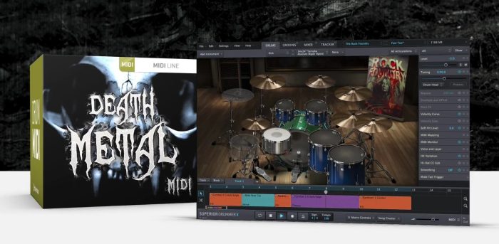 Toontrack Death Metal MIDI